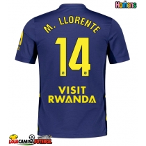 Camisa de Futebol Atletico Madrid Marcos Llorente #14 Equipamento Secundário 2025-26 Manga Curta